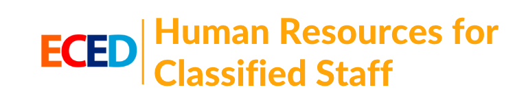 eced human resources classified 